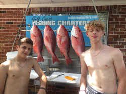 Red Snapper Fishing Haul 